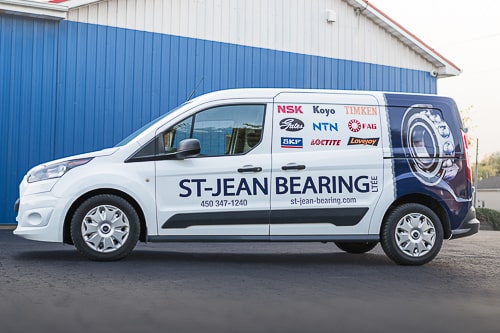 Camion lettré de St-Jean Bearing